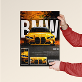 BMW M4 - High-Performance Magazine Poster